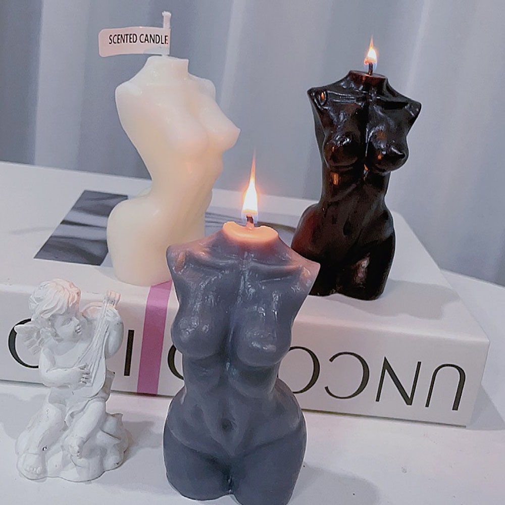 Home Fragrance Gift - Bougie parfumée en forme de torse