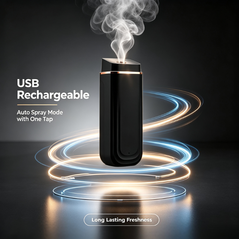 Home Fragrance Hotel Collection - Diffuseur d'arômes automatique silencieux rechargeable, vaporisateur