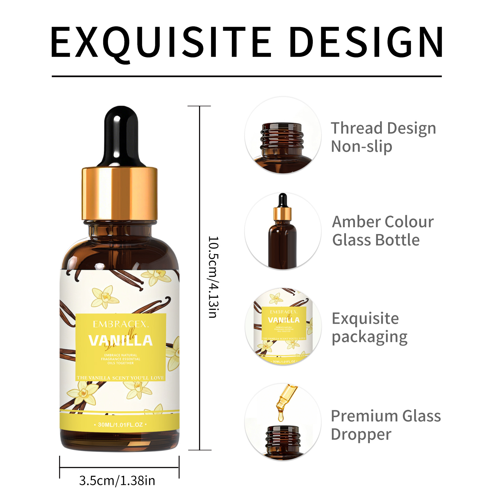 Huile essentielle de vanille 3 - Home Fragrance Gift avis et prix