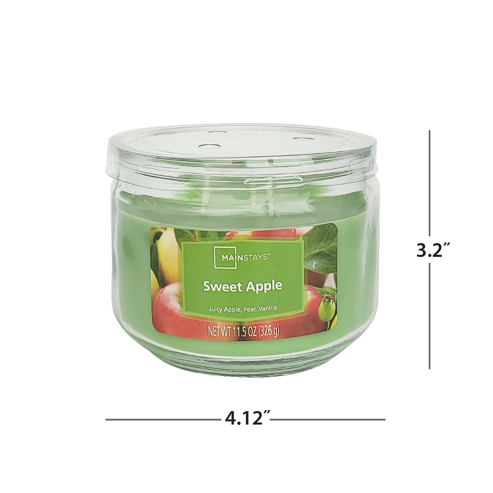 Bougie en verre bleu avec parf - Home Fragrance Us avis et prix