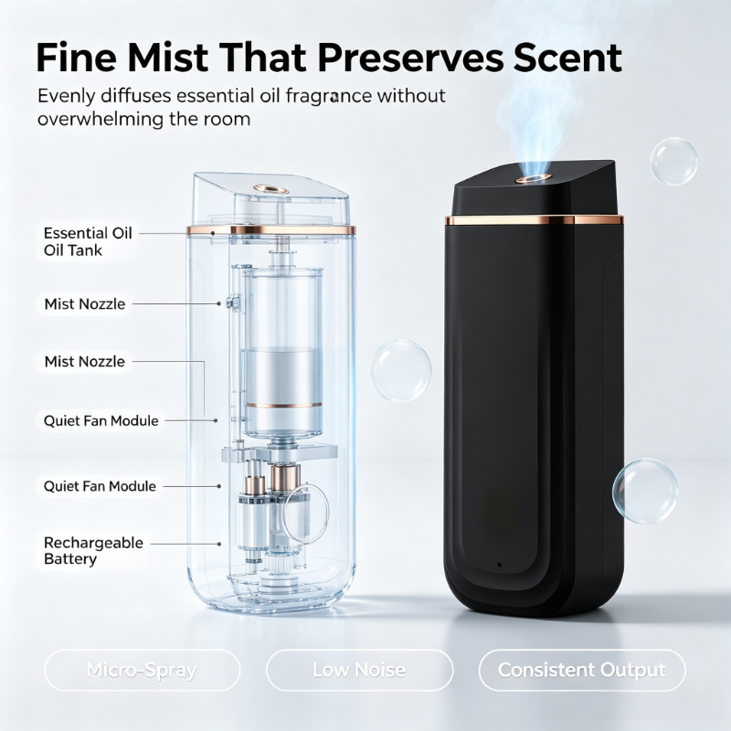Diffuseur d'arômes automatique - Home Fragrance Hotel Collection avis et prix